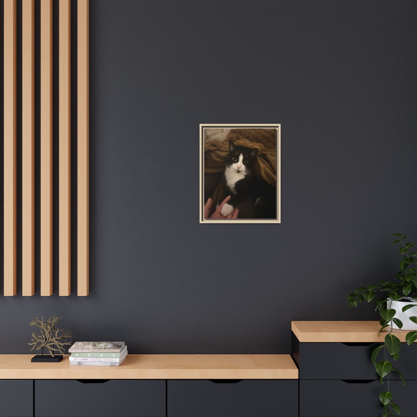 Matte Canvas, Framed (Multi-color)