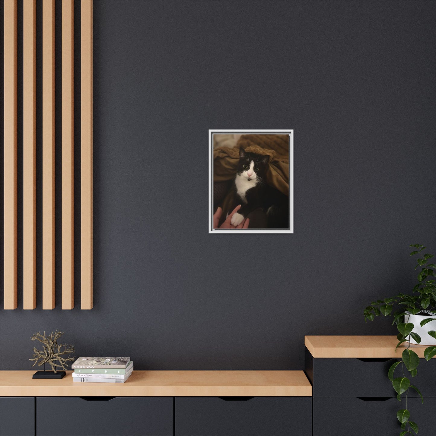 Matte Canvas, Framed (Multi-color)