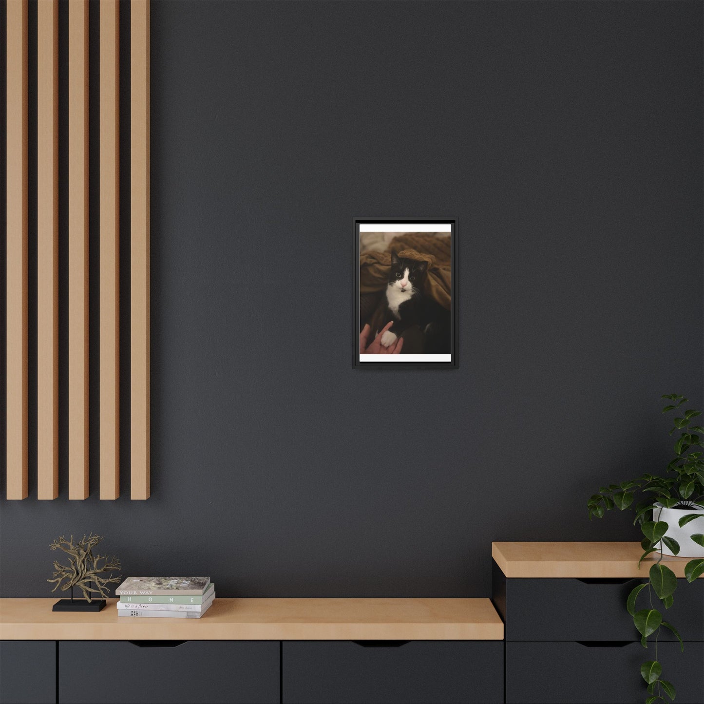 Matte Canvas, Framed (Multi-color)