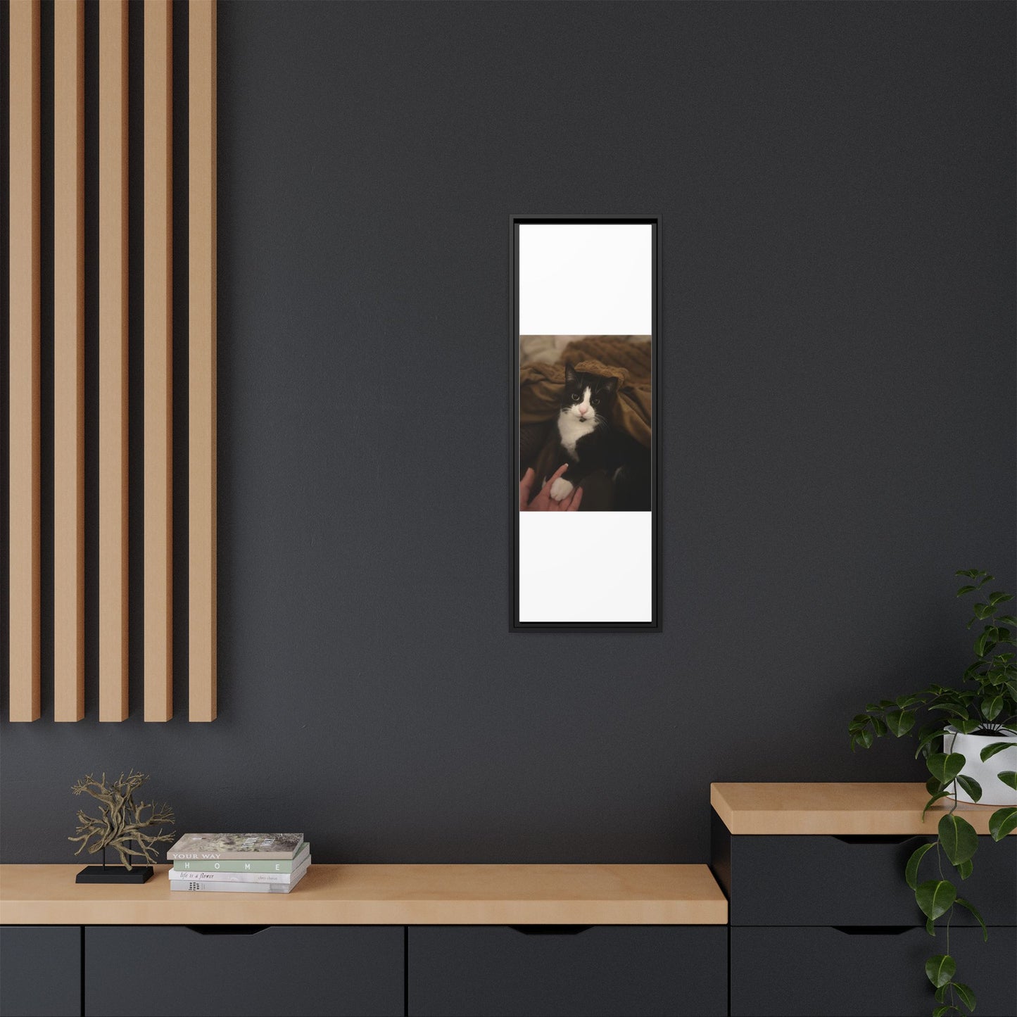 Matte Canvas, Framed (Multi-color)