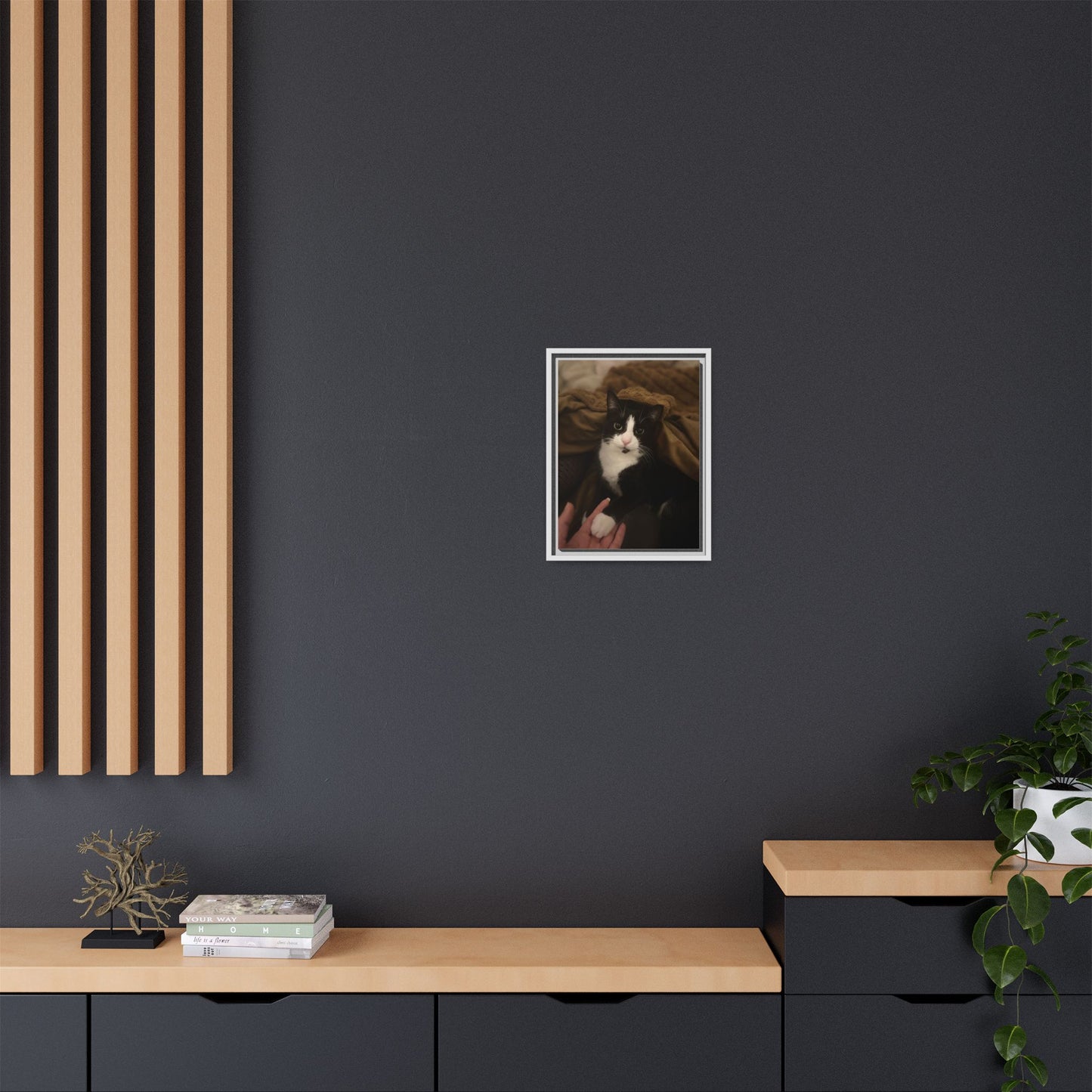 Matte Canvas, Framed (Multi-color)